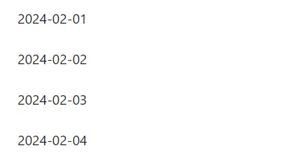 ObsidianのTemplaterで1か月分の日付を出力する
