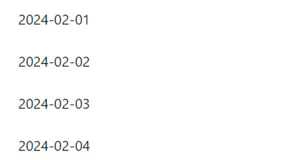 ObsidianのTemplaterで1か月分の日付を出力する